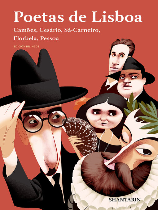 Cover image for Poetas de Lisboa. Camões, Cesário, Sá-Carneiro, Florbela, Pessoa